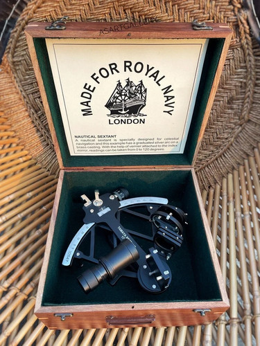 Nautischer sextant zoll - sextant, 9