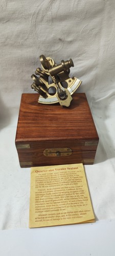 Dekorativer messing sextant - dekorativer,
