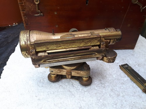 Antiker messing sextant - messing,