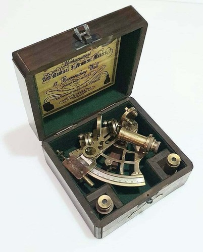 Messing maritim sextant zoll - sextant, 5