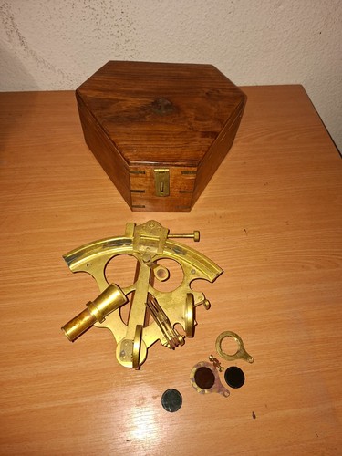 Messing sextant maritim - maritim, schiff