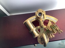 Dekorativer Messing Sextant