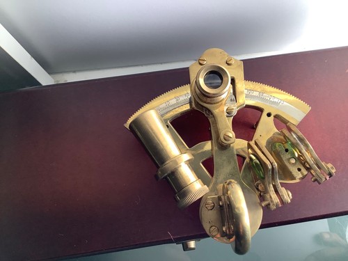 Dekorativer messing sextant - dekorativer,