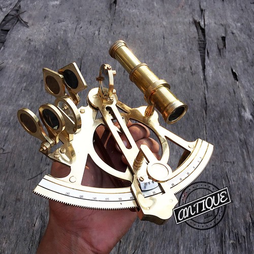 Vintage marine sextant - vintage,