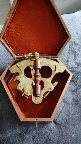 Sextant messing antik - , m