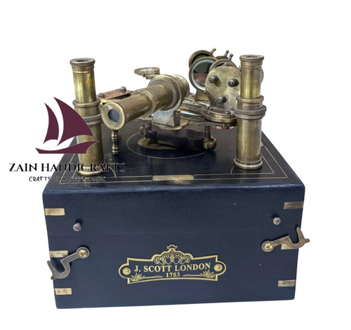 Zain maritim messing sextant - zain,