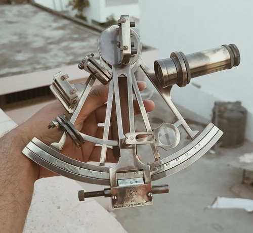 Zoll messing antik - 8, maritim
